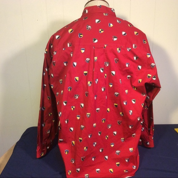 Mens Ralph Lauren CHAPS cotton shirt size large - Picture 4 of 8